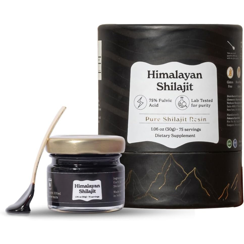 Shilajit Resin Pure - Resina pura del Himalaya Shilajit de