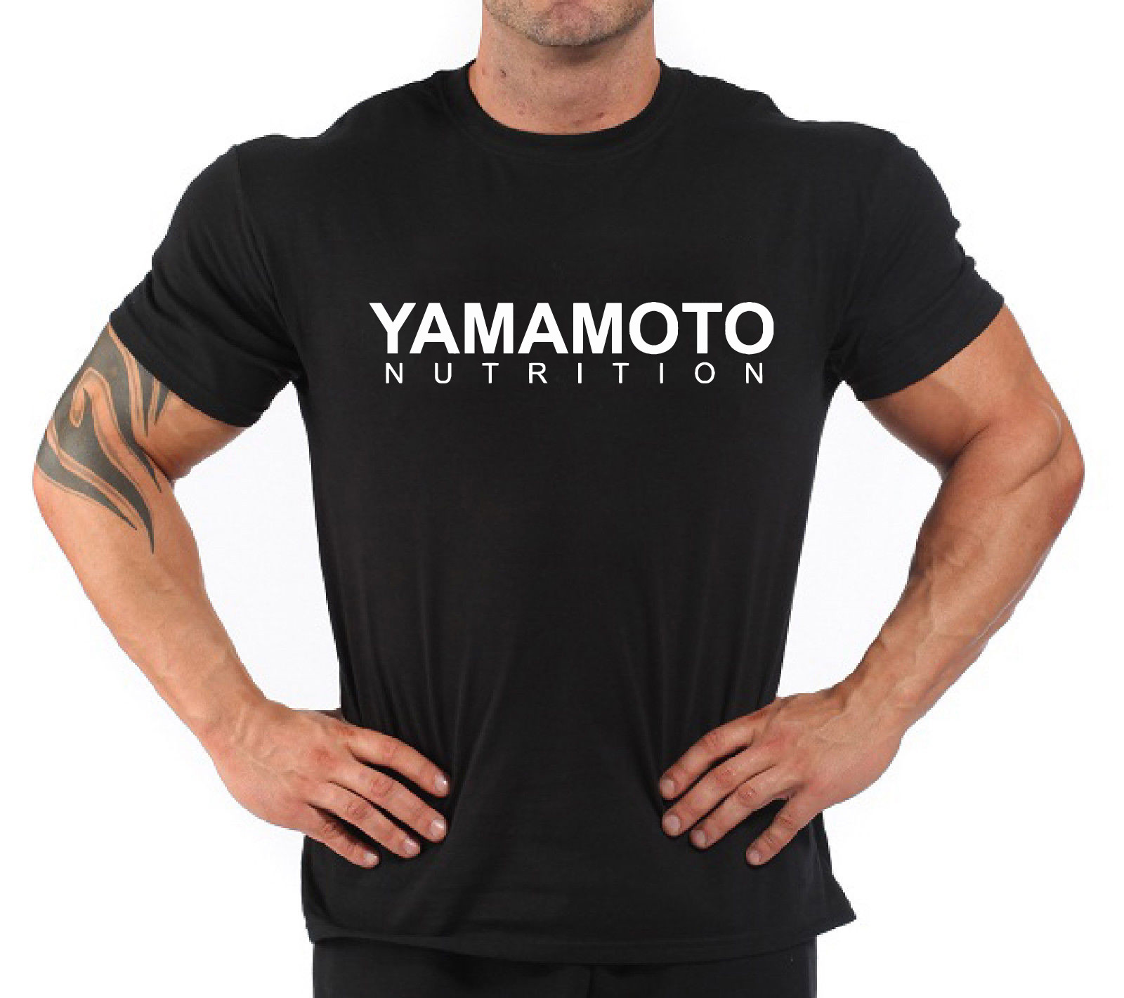 Nutrition & Fitness Hub Photos - Camiseta de gimnasio para culturismo y