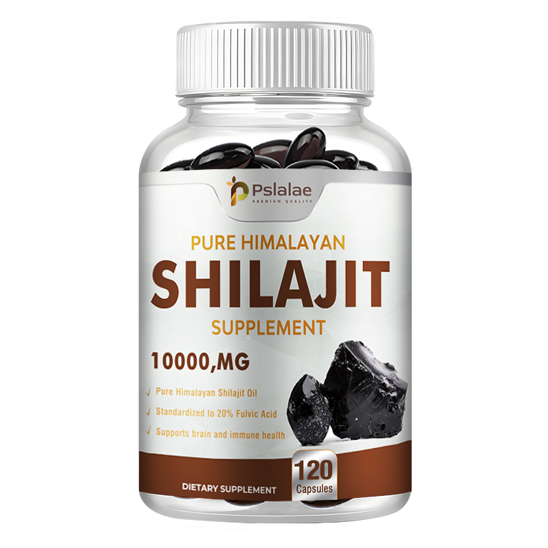 Shilajit Resin Pure - Cápsulas puras de resina Shilajit del
