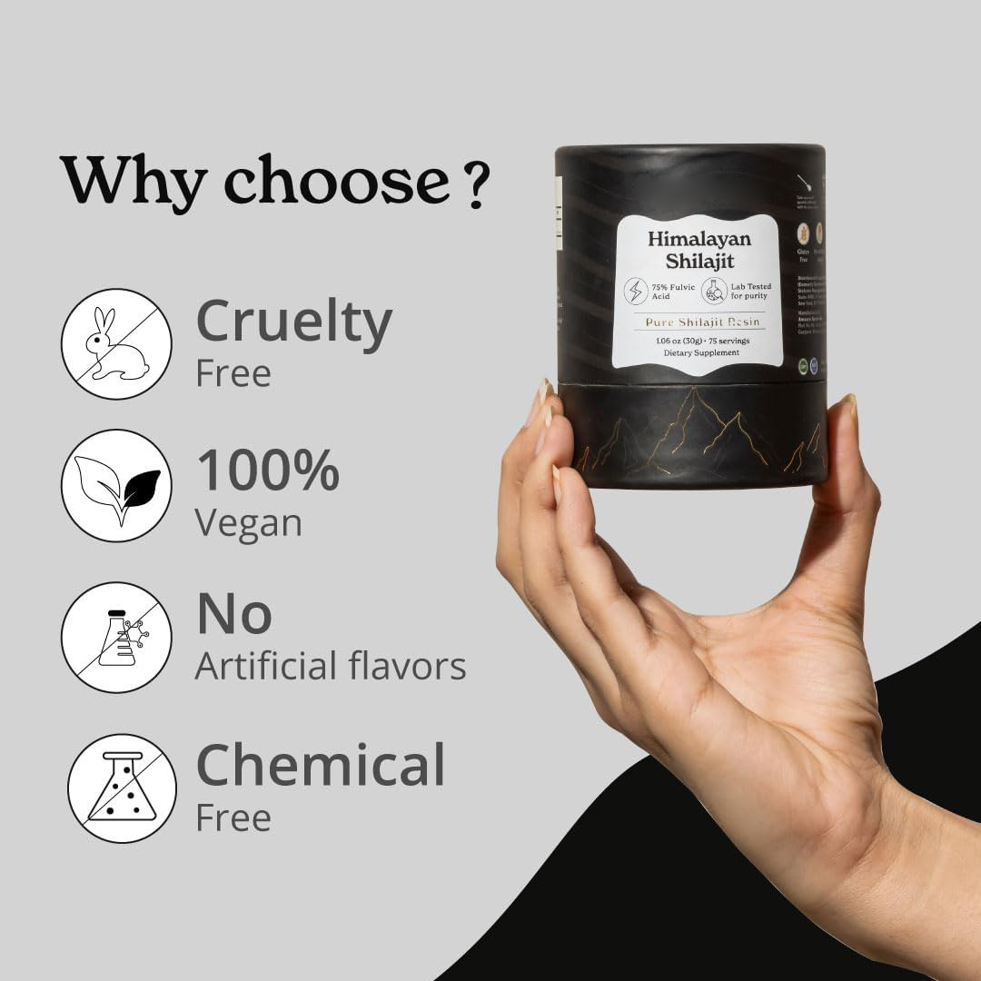 Resina pura del Himalaya Shila - Shilajit Resin Pure reseña y precio