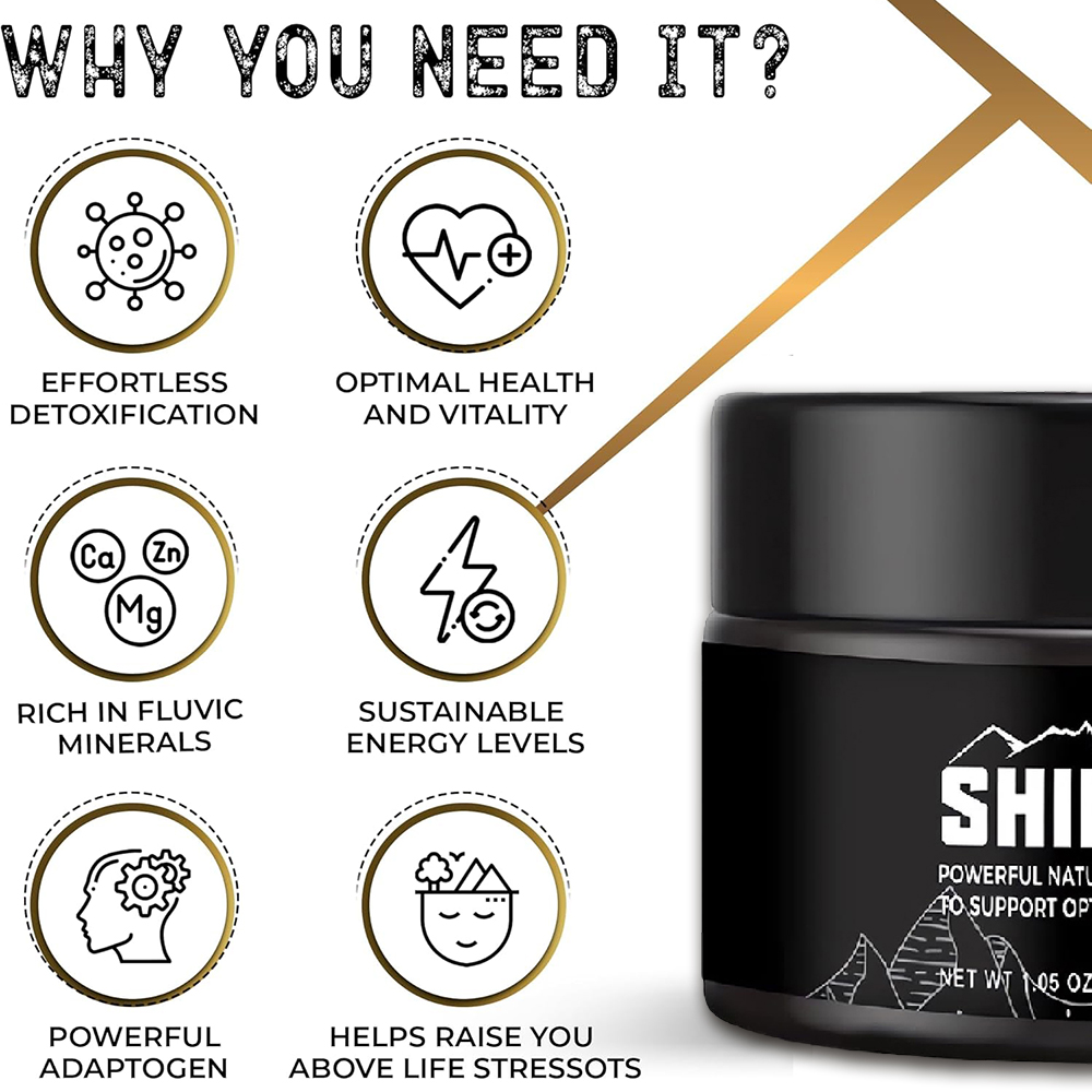 Auténtica resina Shilajit del  - Shilajit Resin Pure reseña y precio