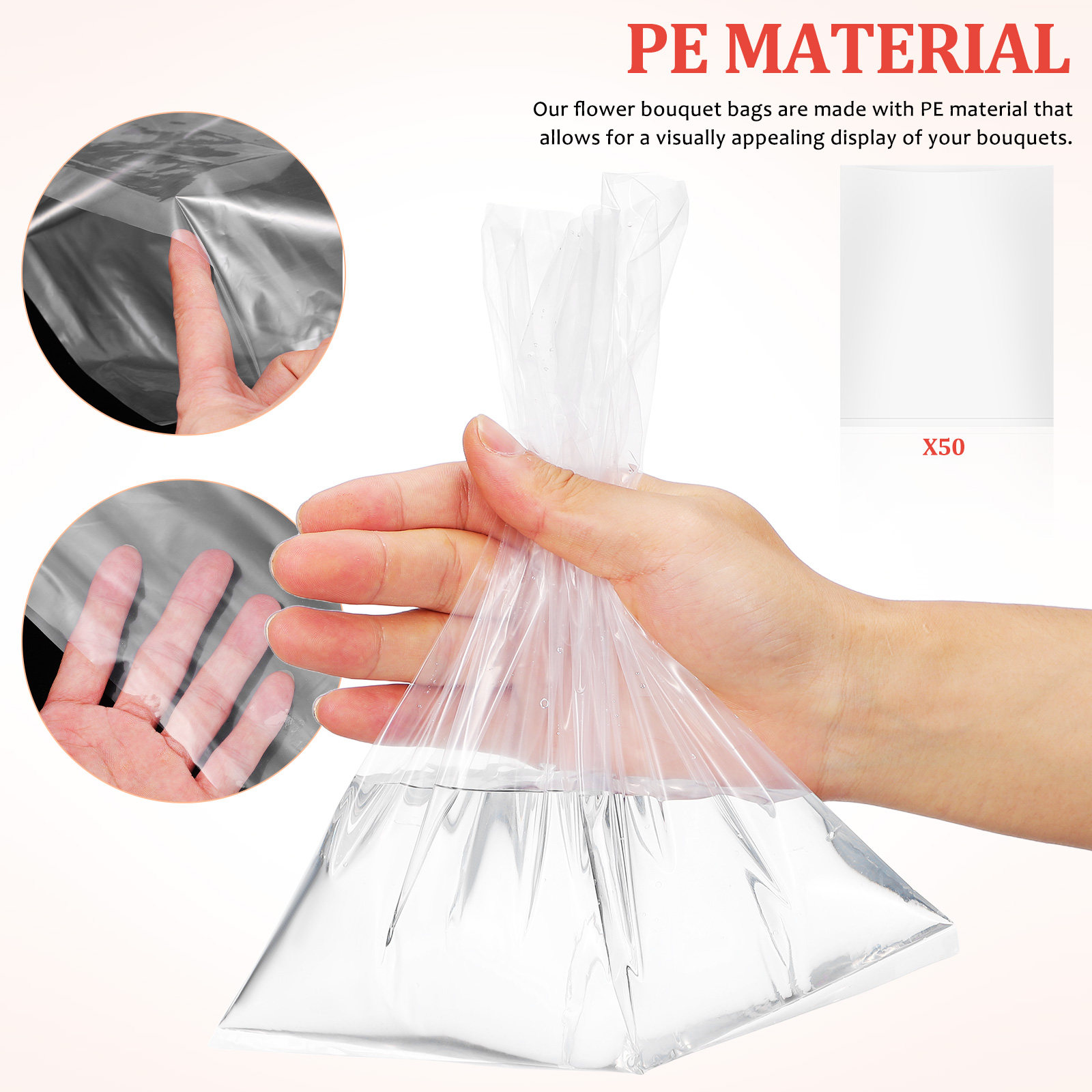 Paquete de 50 Bolsas de Plásti - Nutrition & Fitness Hub Photos reseña y precio