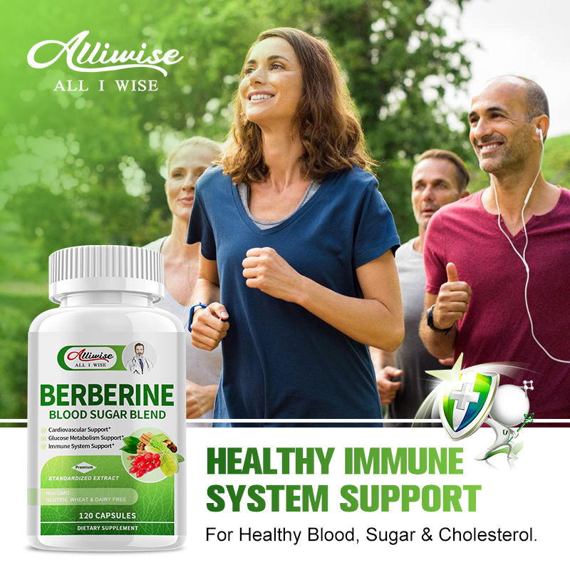 Cápsulas de Berberina Alliwise - Berberine Hcl Capsule reseña y precio