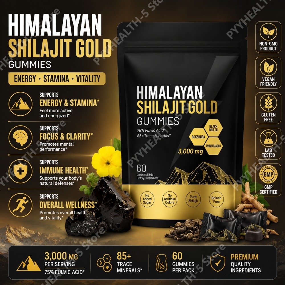 Gomitas de Shilajit Puro del H - Shilajit Resin Pure reseña y precio