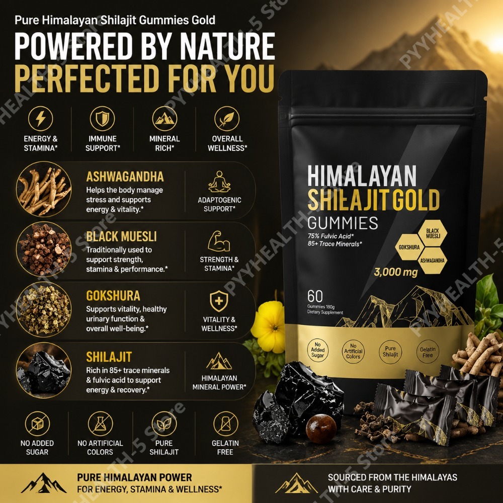 Gomitas de Shilajit Puro del H - Shilajit Resin Pure reseña y precio