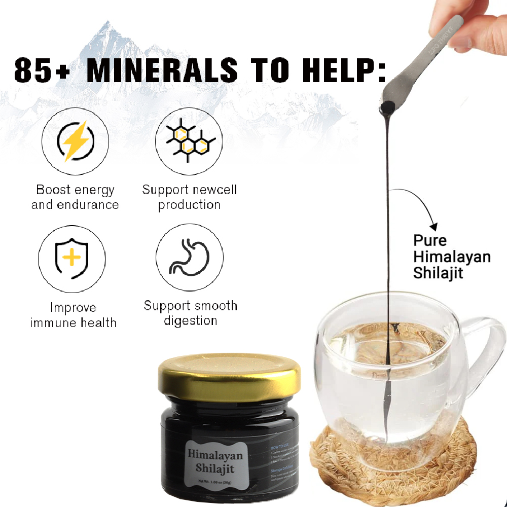 Resina de Shilajit del Himalay - Shilajit Resin Pure reseña y precio