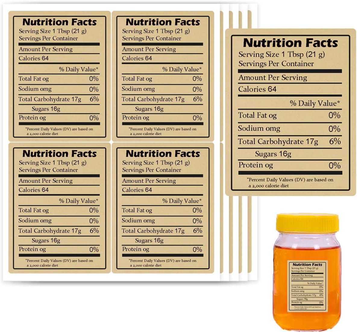 600 Etiquetas Autoadhesivas de - Nutrition & Fitness Hub Photos reseña y precio