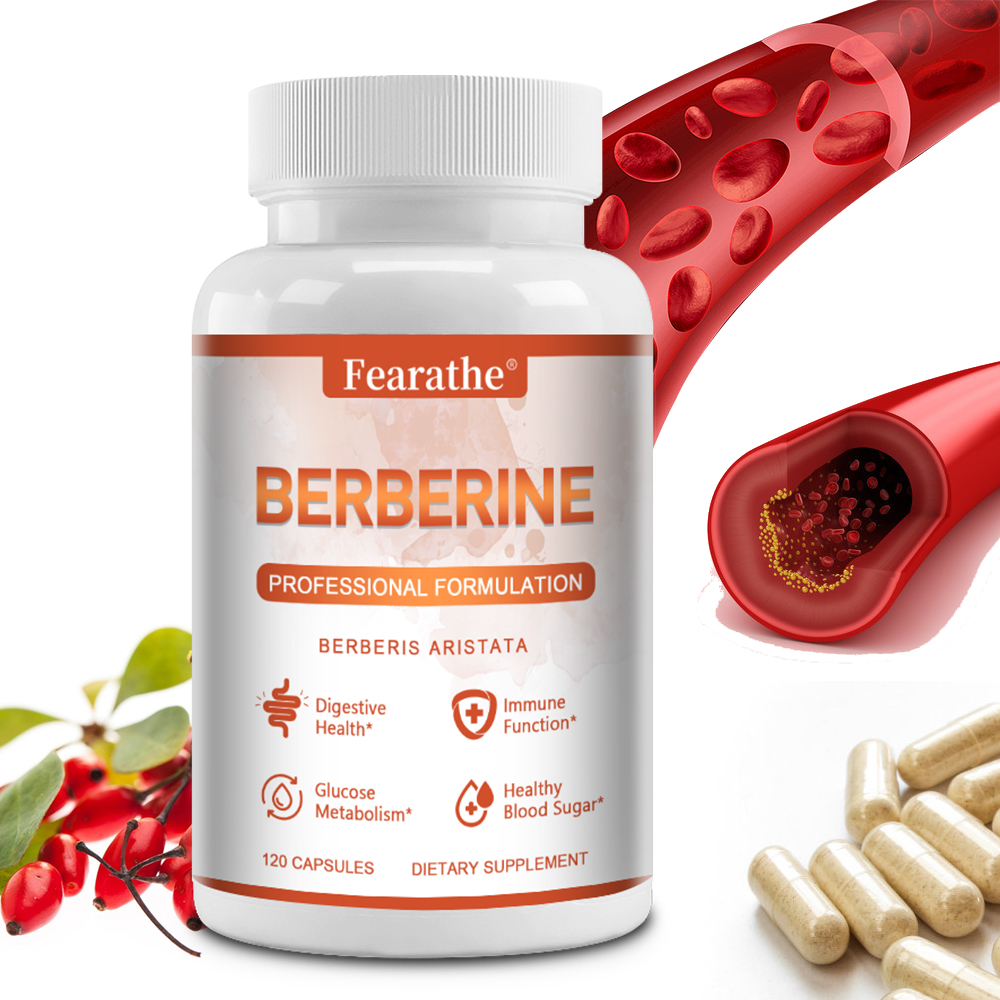 Cápsulas de Berberina HCL 1200 - Berberine Hcl Capsule reseña y precio
