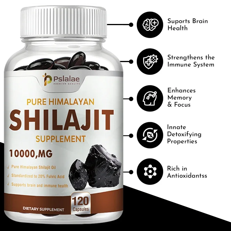 Cápsulas puras de resina Shila - Shilajit Resin Pure reseña y precio