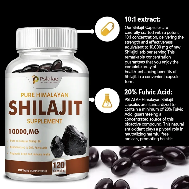 Cápsulas puras de resina Shila - Shilajit Resin Pure reseña y precio