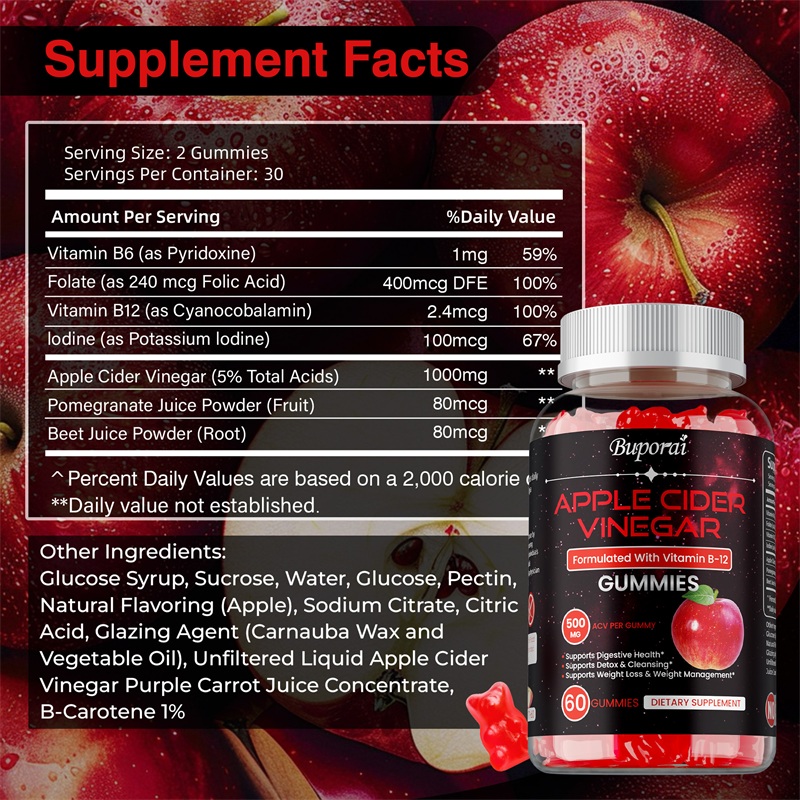 Gomitas de vinagre de sidra de - Apple Cider Vinegar Pill reseña y precio