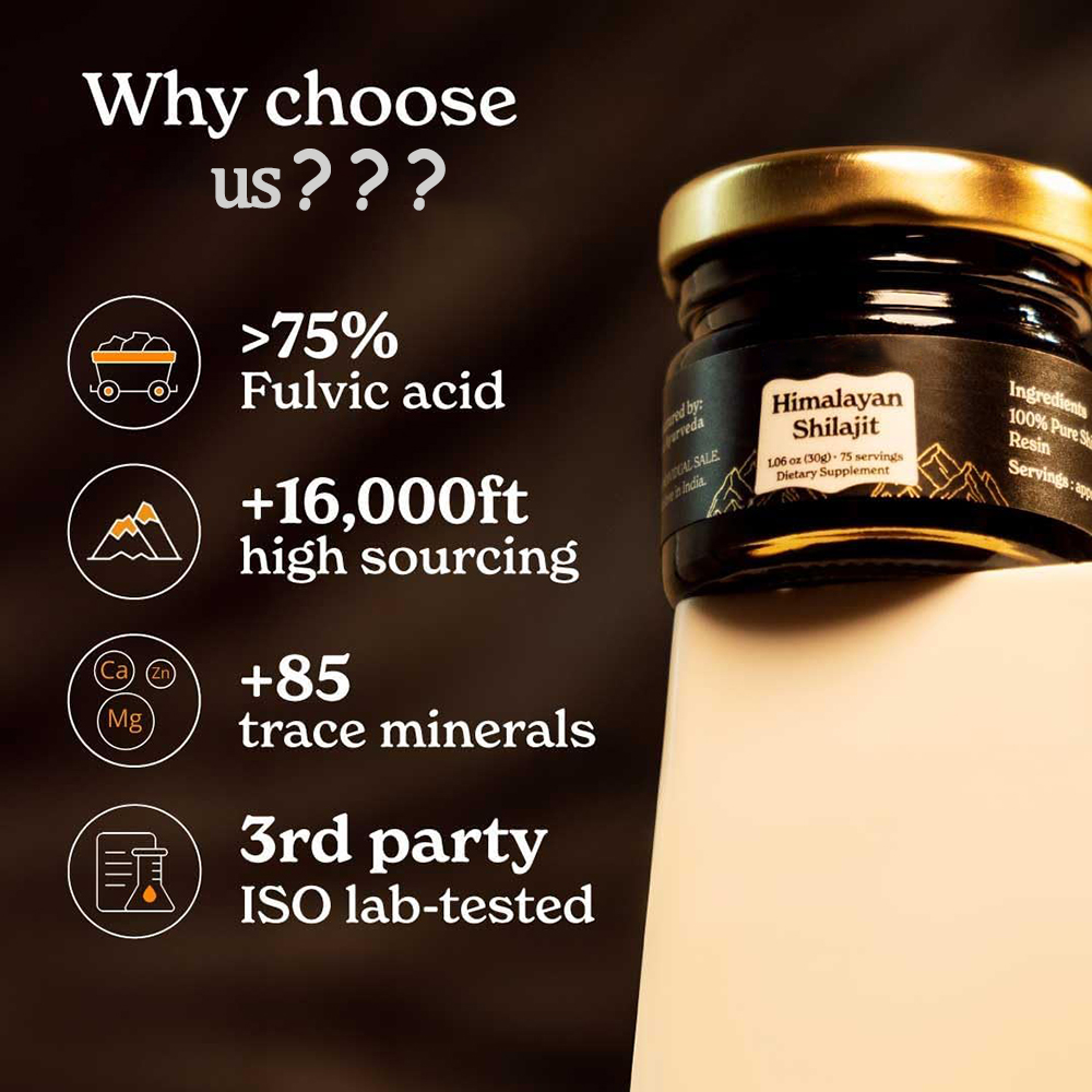 Shilajit puro del Himalaya, re - Shilajit Resin Pure reseña y precio