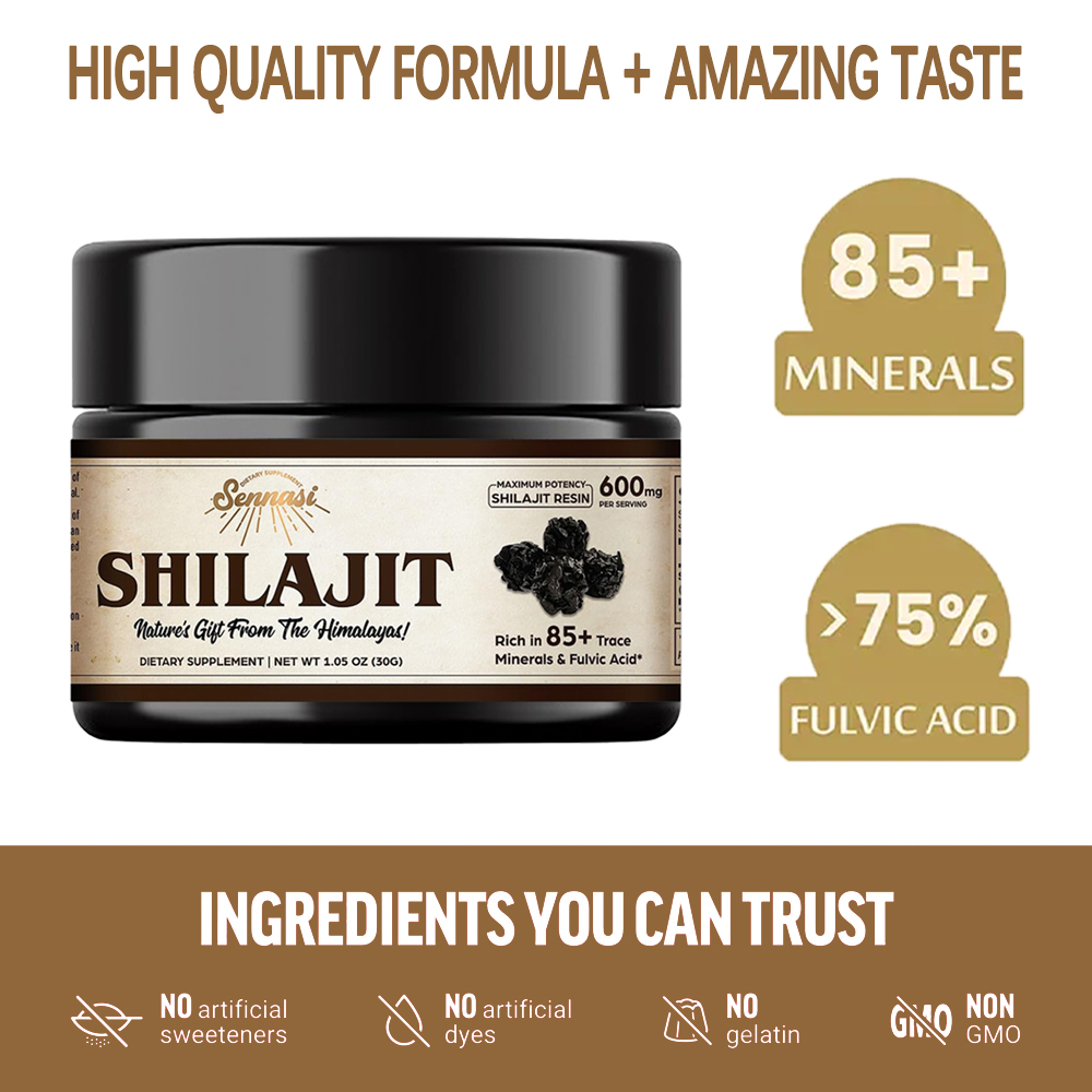 Resina de Shilajit Pura del Hi - Shilajit Resin Pure reseña y precio