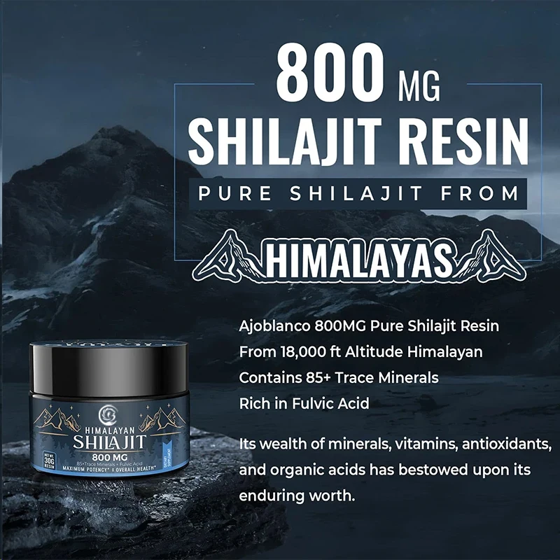 Resina de Shilajit orgánica pu - Shilajit Resin Pure reseña y precio