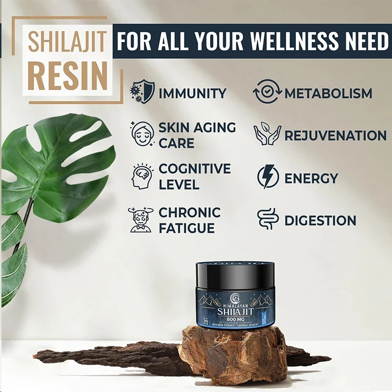 Resina de Shilajit orgánica pu - Shilajit Resin Pure reseña y precio
