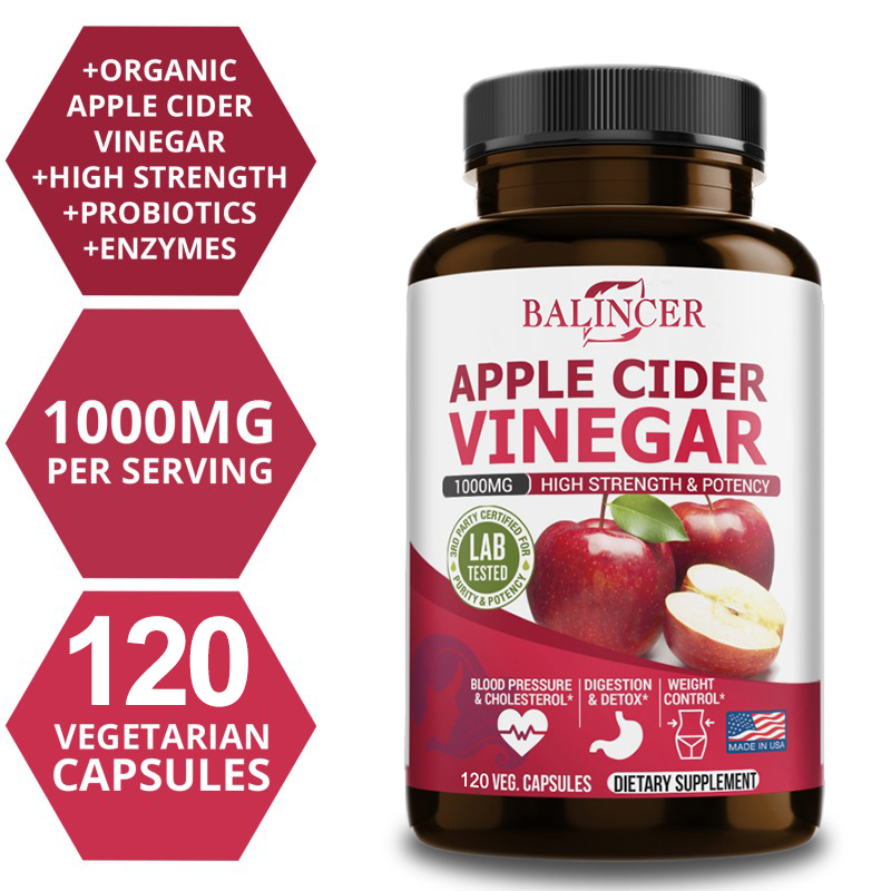 Suplemento de vinagre de sidra - Apple Cider Vinegar Pill reseña y precio